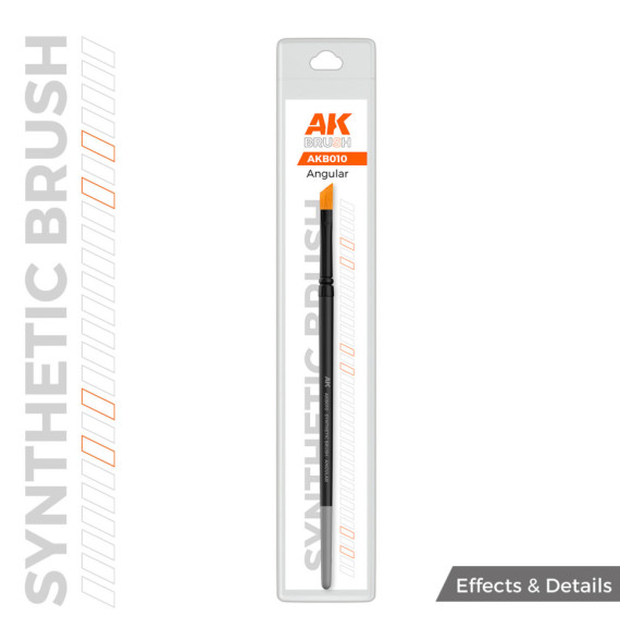 AK SYNTHETIC BRUSH - ANGULAR