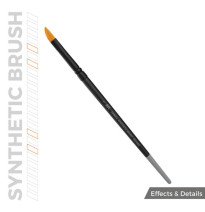 AK SYNTHETIC BRUSH - DAGGER L