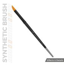 AK SYNTHETIC BRUSH - DAGGER XL