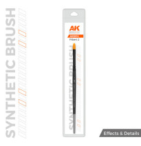 AK SYNTHETIC BRUSH - FILBERT 2