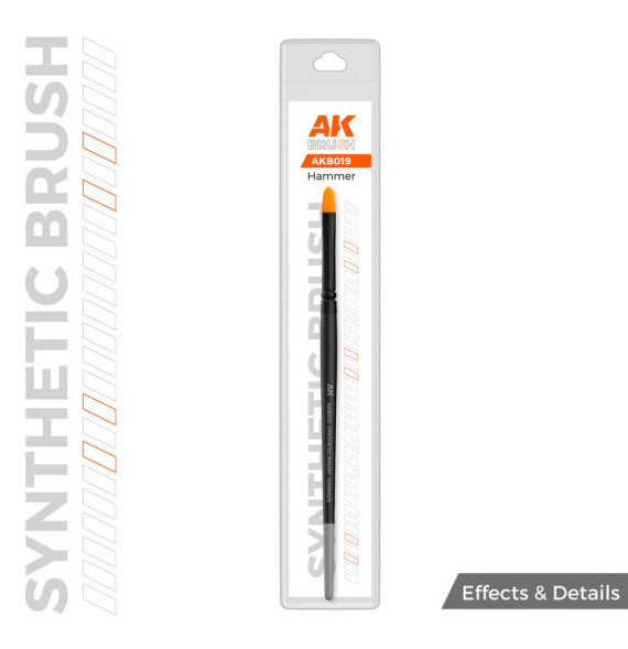 AK SYNTHETIC BRUSH - HAMMER