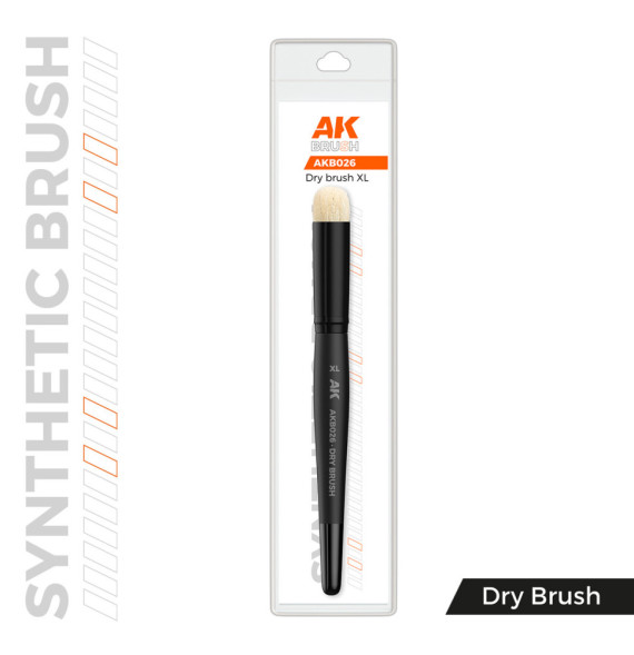 AK SYNTHETIC DRY BRUSH - XL
