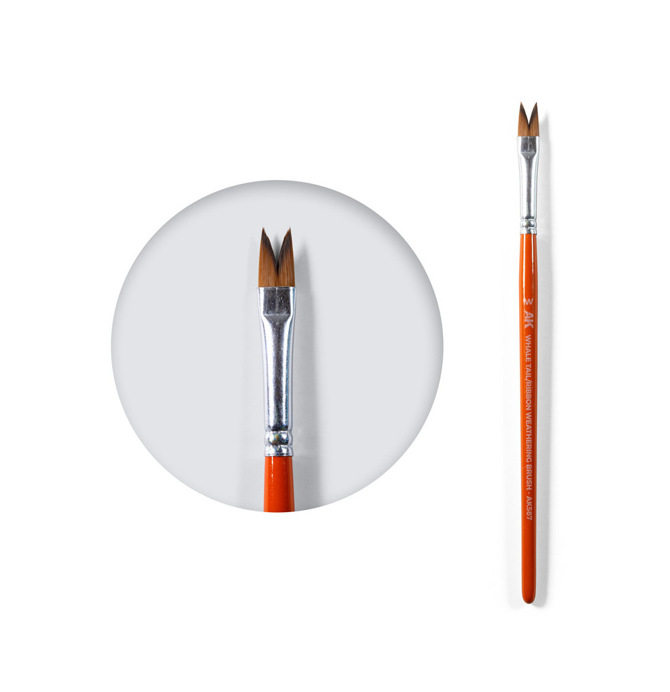 WHALE TAIL/RIBBON Weathering Brush