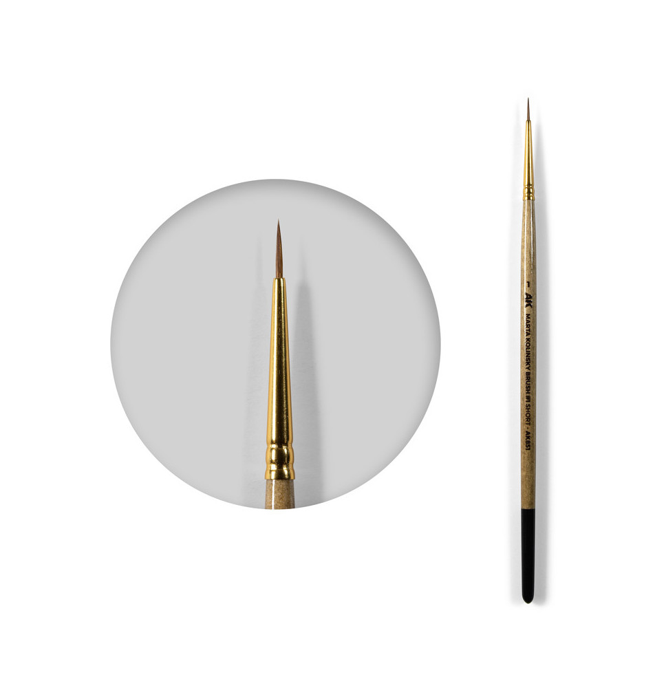MARTA KOLINSKY BRUSH No. 1 SHORT