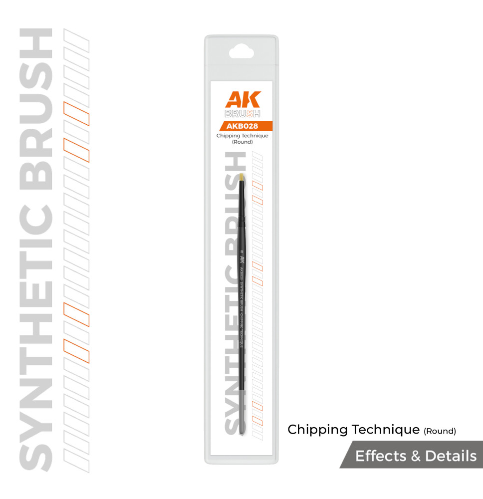 CHIPPING TECHNIQUE (ROUND) BRUSH