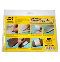 AK AIRBRUSHING MASKING FILM A4