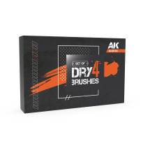 SET OF DRY BRUSHES