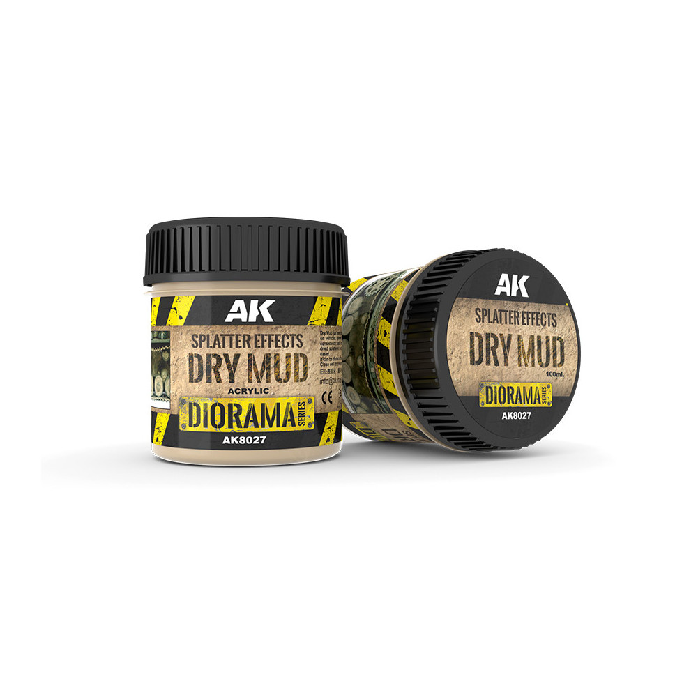 SPLATTER EFFECTS DRY MUD