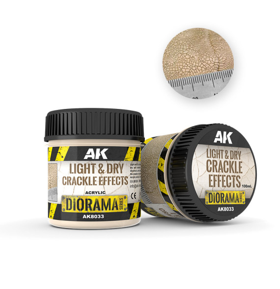 LIGHT & DRY CRACKLE EFFECTS