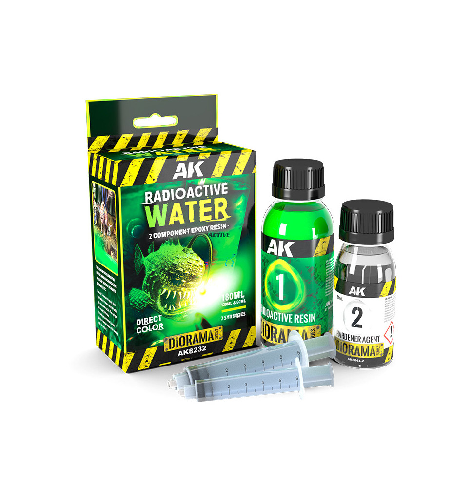 RESIN RADIOACTIVE WATER COMPONENTS EPOXY RESIN