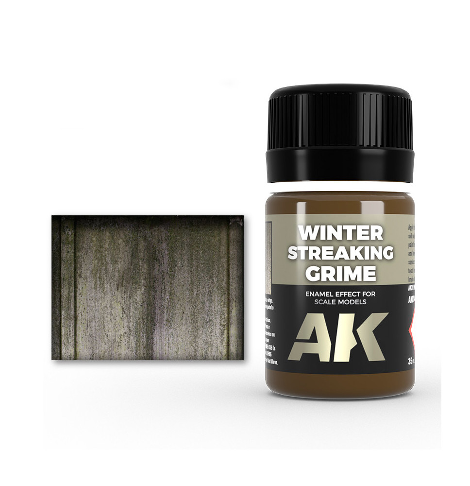 STREAKING GRIME FOR WINTER VEHICLES