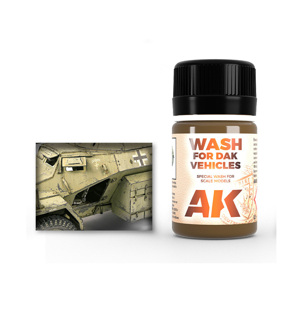 WASH FOR AFRIKA KORPS VEHICLES