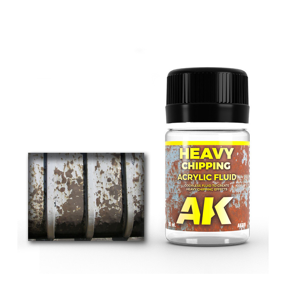 HEAVY CHIPPING EFFECTS ACRYLIC FLUID