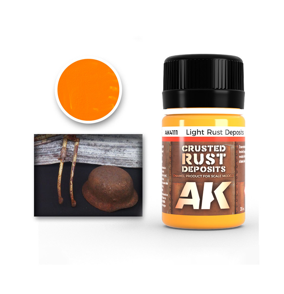 LIGHT RUST DEPOSIT