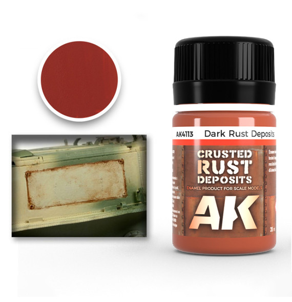 DARK RUST DEPOSIT