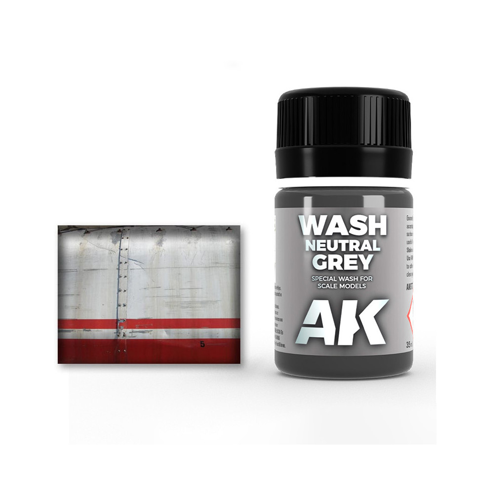 NEUTRAL GREY FOR WHITE/BLACK WASH