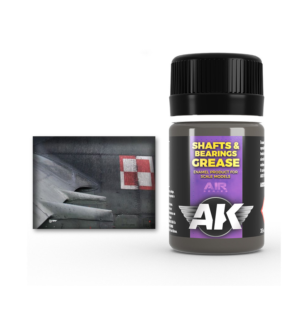 GREASE SHAFTS & BEARINGS