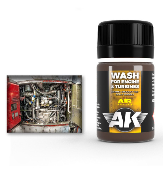 WASH FOR AIRCRAFT ENGINE