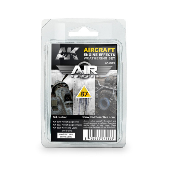 AIRCRAFT ENGINE WEATHERING SET