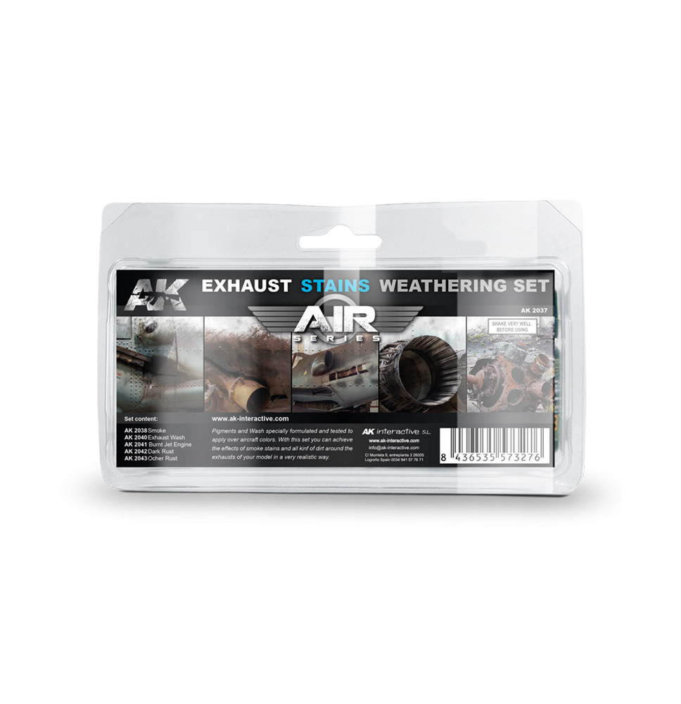 EXAUSTS & STAINS WEATHERING SET