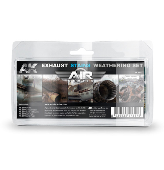 EXAUSTS & STAINS WEATHERING SET