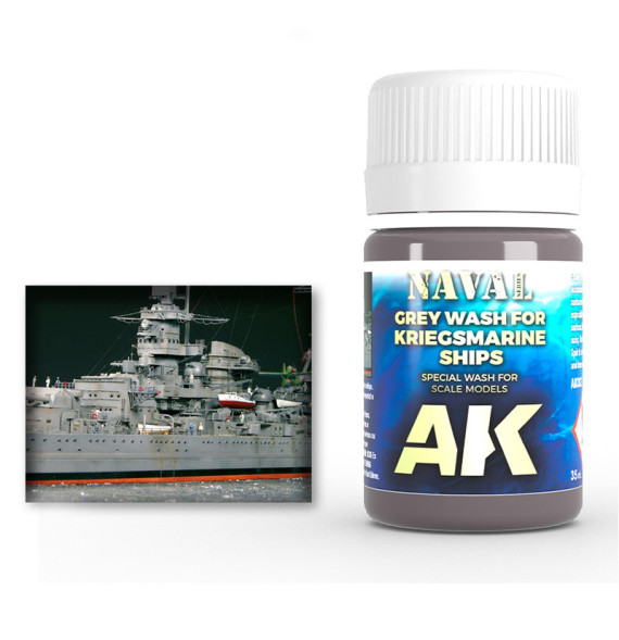 GREY WASH FOR KRIEGSMARINE SHIPS