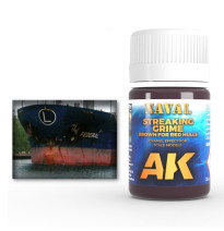 BROWN STREAKING GRIME FOR RED HULLS