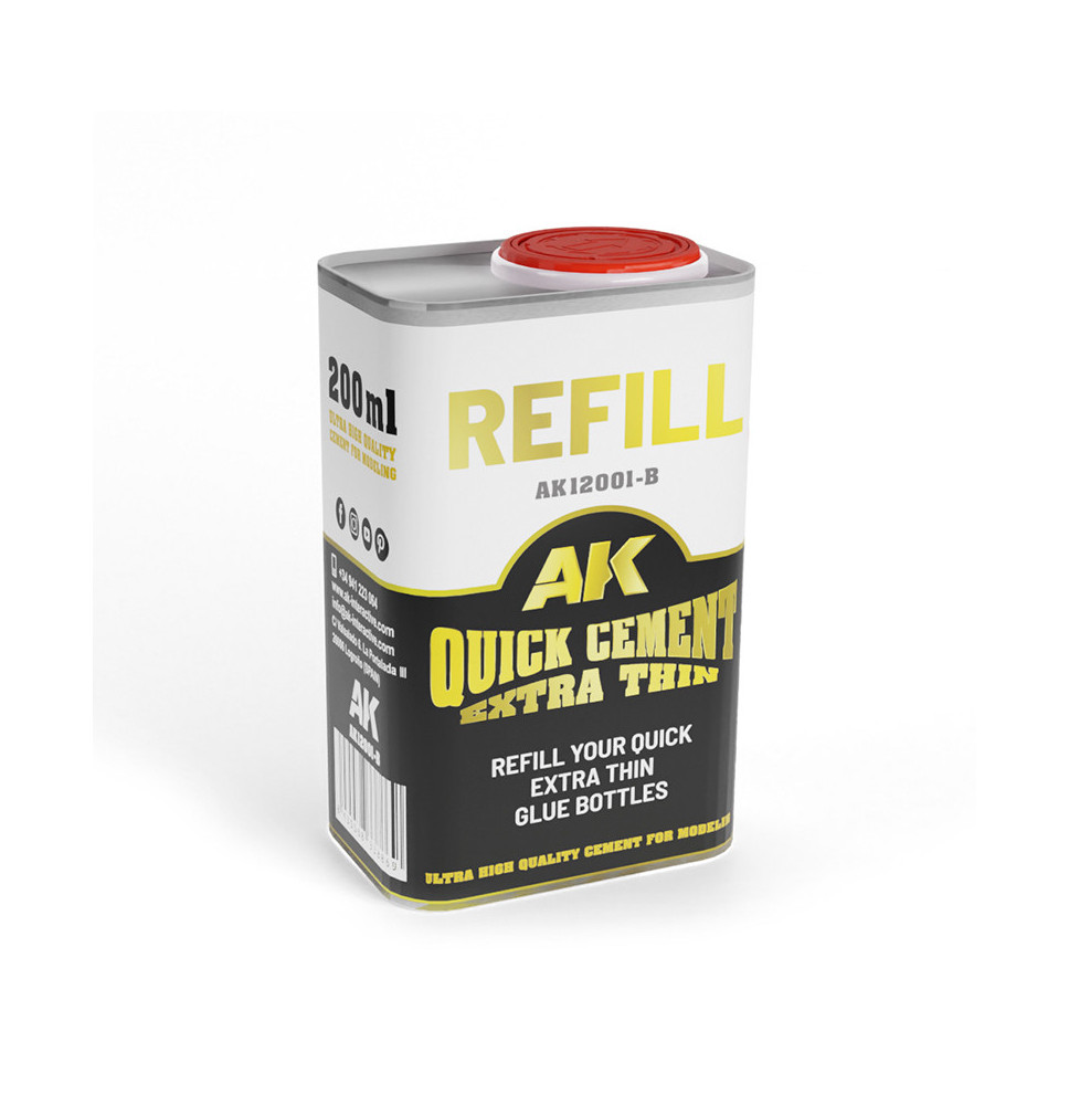 REFILLQUICK CEMENT EXTRA THIN