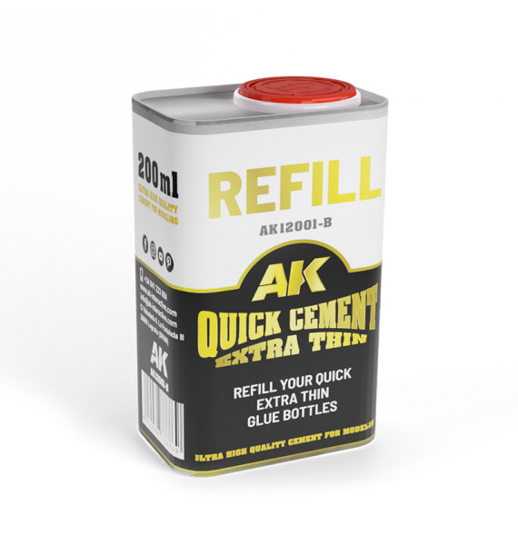REFILLQUICK CEMENT EXTRA THIN