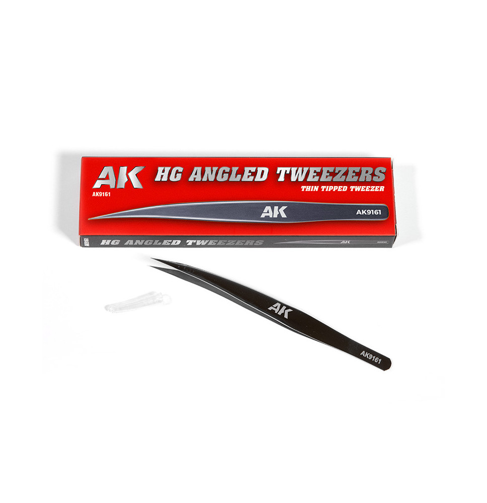 HG ANGLED TWEEZERS 01 (THIN TIPPED)