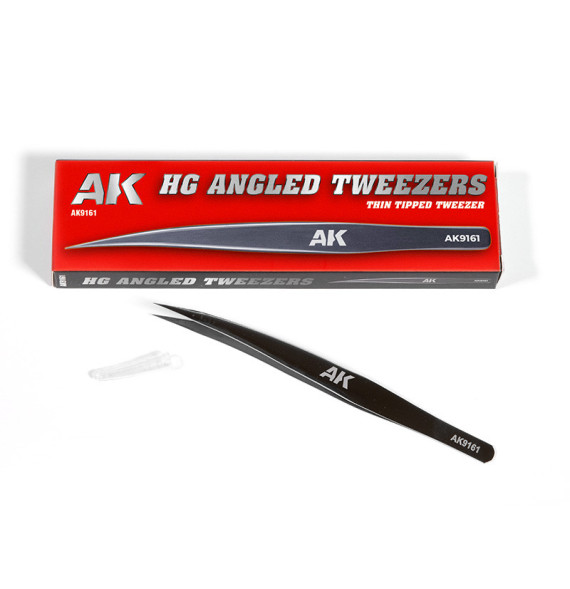 HG ANGLED TWEEZERS 01 (THIN TIPPED)