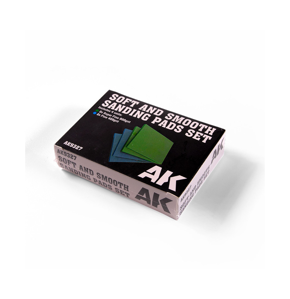 Soft and Smooth Sponge Sandpaper SET 4 units