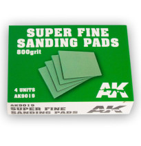 Super Fine Sanding Pads 800 grit