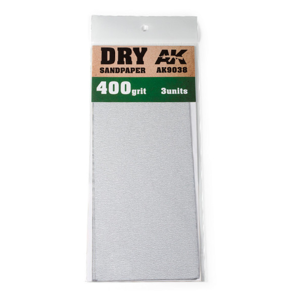 Dry Sandpaper 400 grit