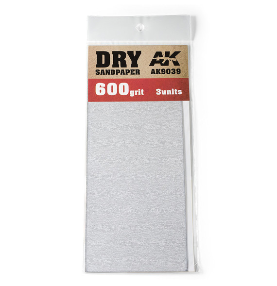 Dry Sandpaper 600 grit