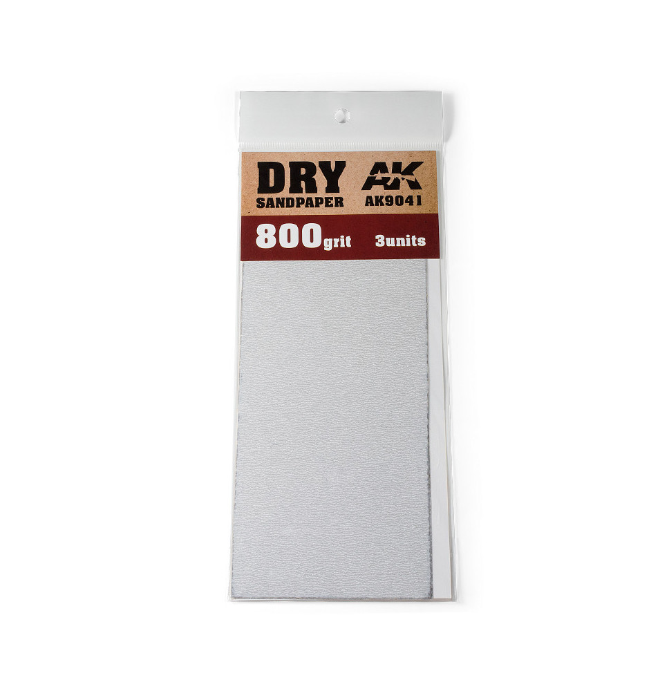 Dry Sandpaper 800 grit