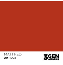 3GEN MATT RED – STANDARD
