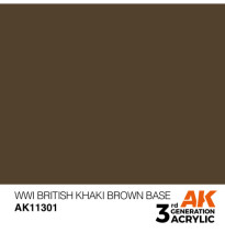3GEN WWI BRITISH KHAKI BROWN BASE - AFV