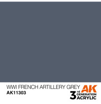 3GEN WWI FRENCH ARTILLERY GREY - AFV