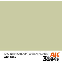 3GEN APC INTERIOR LIGHT GREEN (FS 24533) - AFV