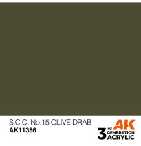 3GEN S.C.C. NO.15 OLIVE DRAB - AFV