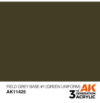 3GEN FIELD GREY BASE No.1 (GREEN UNIFORM) - FIGURES