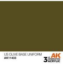3GEN US OLIVE BASE UNIFORM - FIGURES