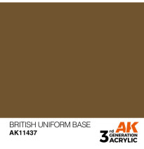 3GEN BRITISH UNIFORM BASE - FIGURES