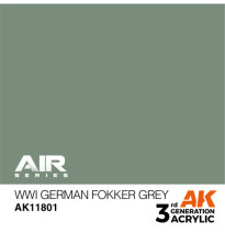 3GEN WWI German Fokker Grey - AIR