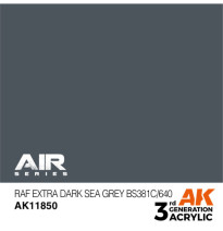 3GEN RAF Extra Dark Sea Grey BS381C/640 - AIR