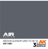 3GEN Medium Gunship Grey FS 36118 - AIR