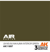3GEN IJN M3 (N) Nakajima Interior Green - AIR