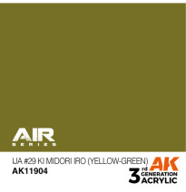 3GEN IJA No.29 Ki Midori iro (Yellow-Green) - AIR