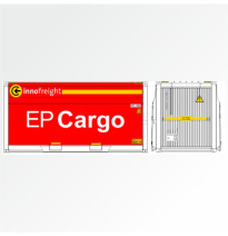 Innofreight Woodtainer XXL EP Cargo červený A